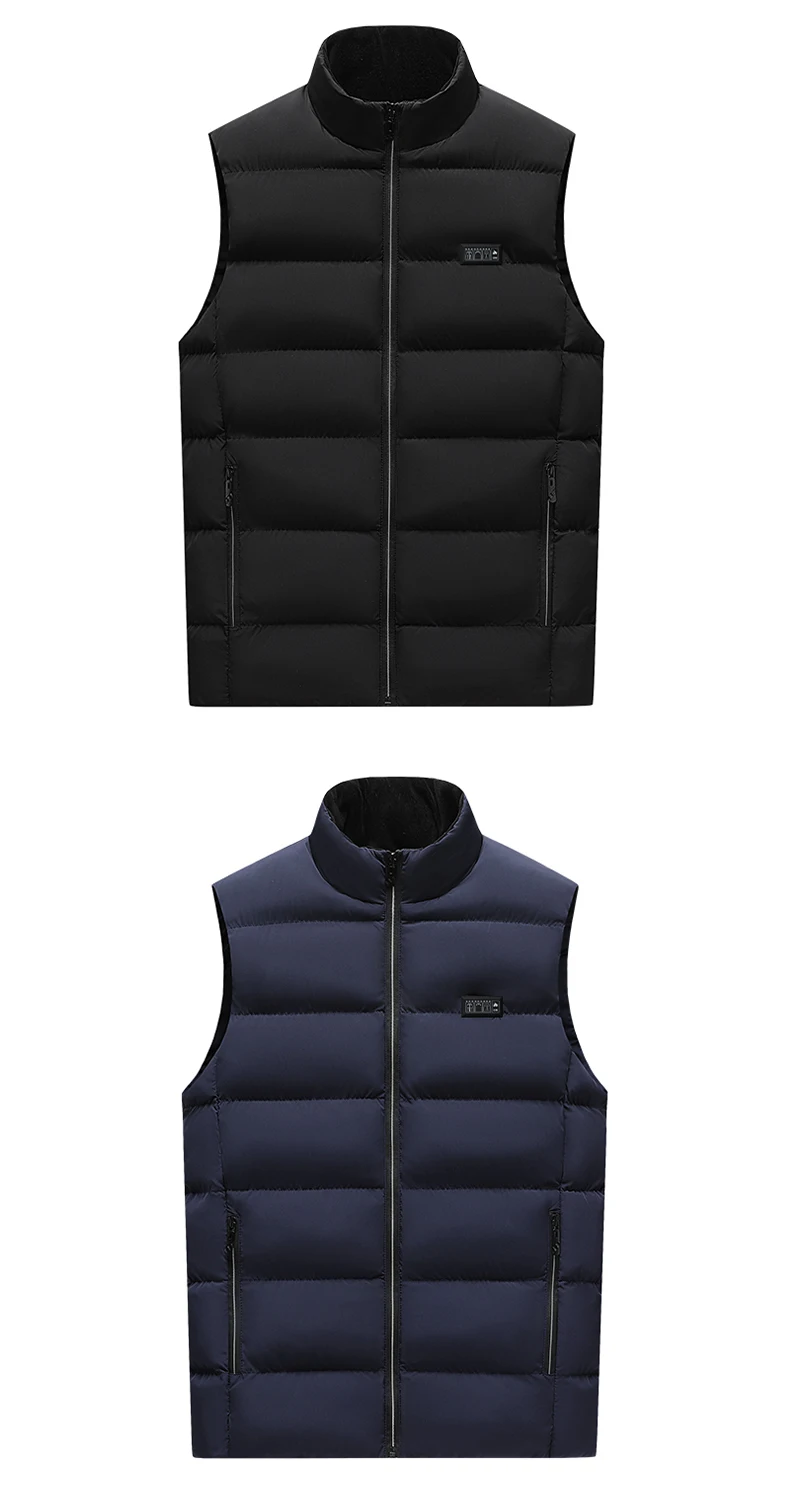 Electric Heated Vest 21 Heating Areas Full Body Warm USB Power Bank 3 Levels Windproof Winter Motorcycle Skiing Coat Men Women