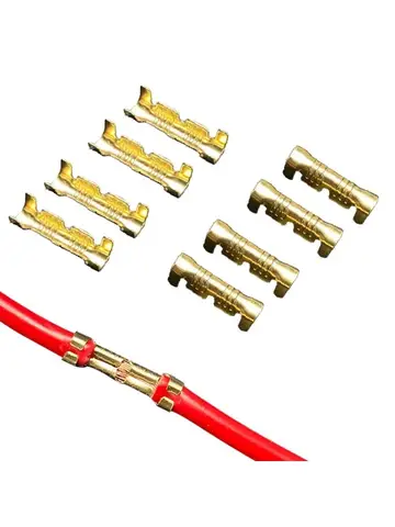 50pcs 100pcs 200pcs Docking Terminal U Type Terminal Tab 0.3 To 1.5mm2 Terminal Block Connector Double Connector Terminal