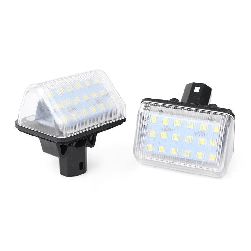 2Pcs For Mazda 6 Mazdaspeed6 CX-5 CX-7 White LED Number License Plate Light Replace OEM 13061970