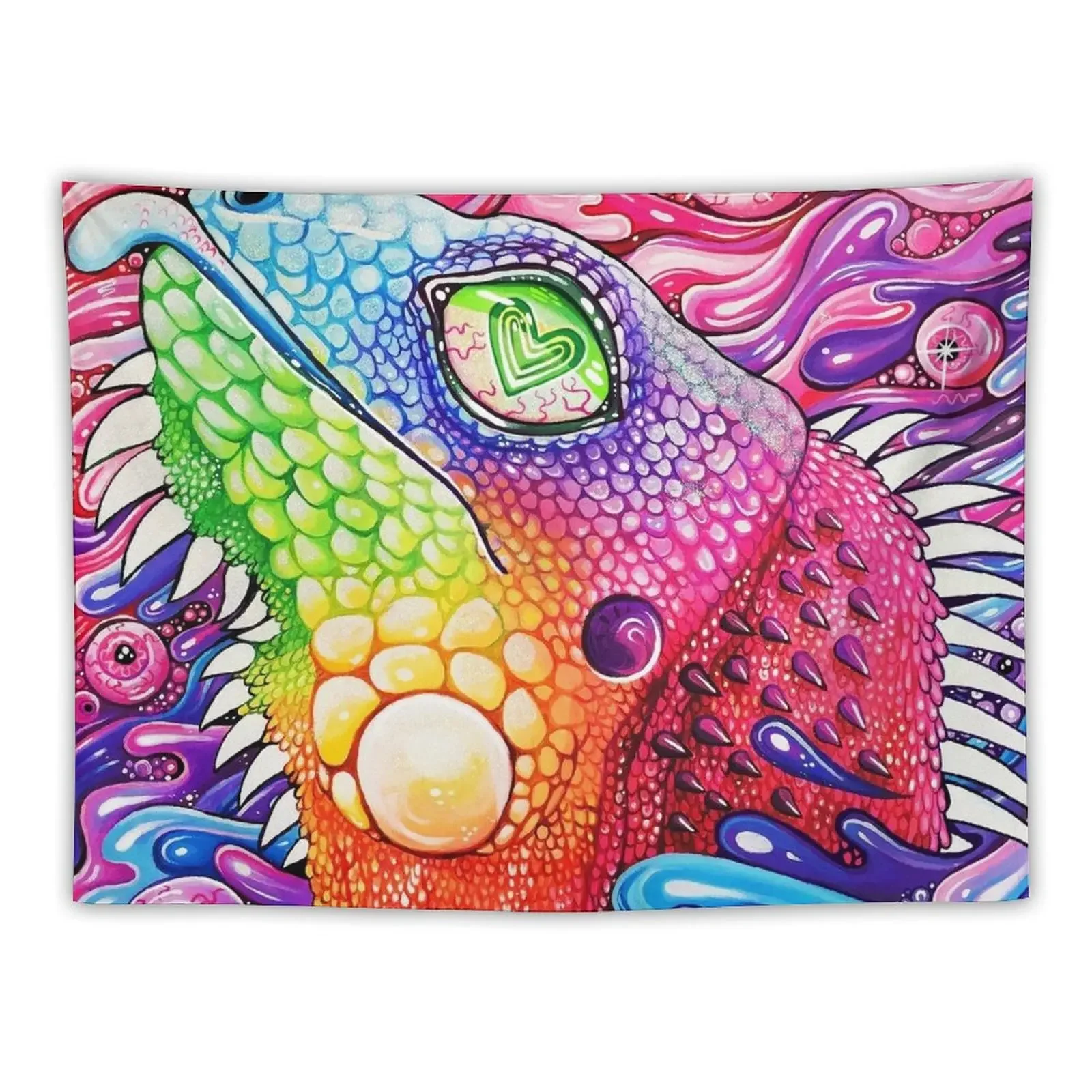 

GlitterIguana Tapestry Aesthetic Room Decor Korean Bathroom Decor Tapestry