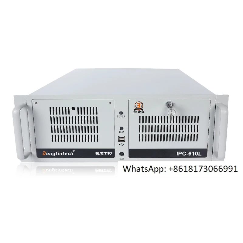 Core 4th generation compatible with Advantech industrial computer 610L, supporting 6 serial ports, 11 USB, and 5 PCI