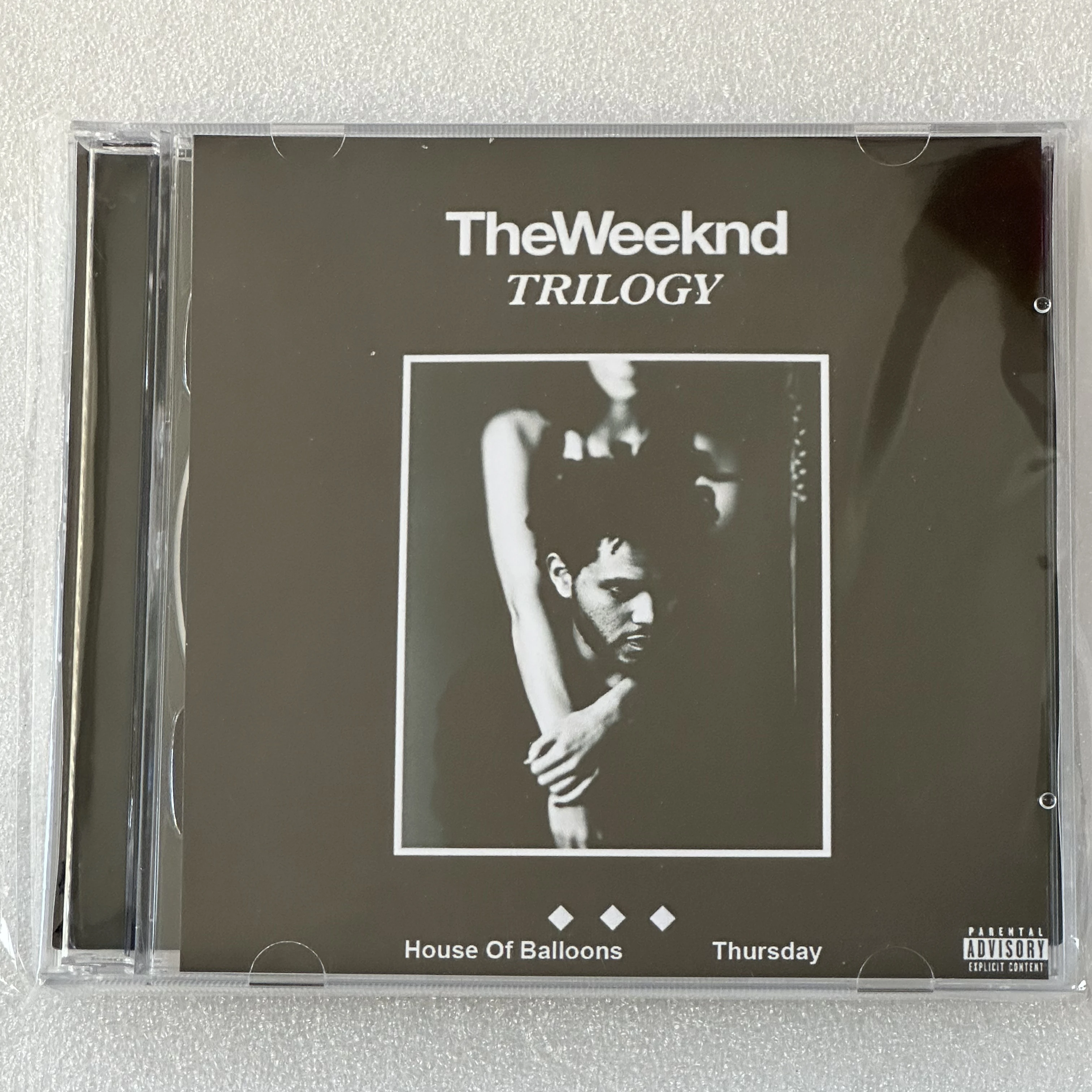 R&B The Weeknd Music CD The Trilogy Album High for This 3pcs Music Record Cosplay Walkman Car Soundtracks Box Party Music Gifts