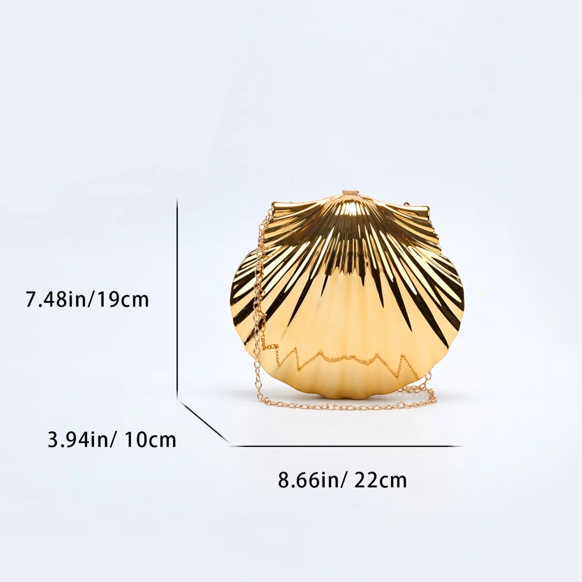 Modische Personalisierte Acryl-Muschel-Damen-Abendtasche 2025 Neue Vielseitige Hochwertige Schulter-Clutch-Tasche – Detail 8