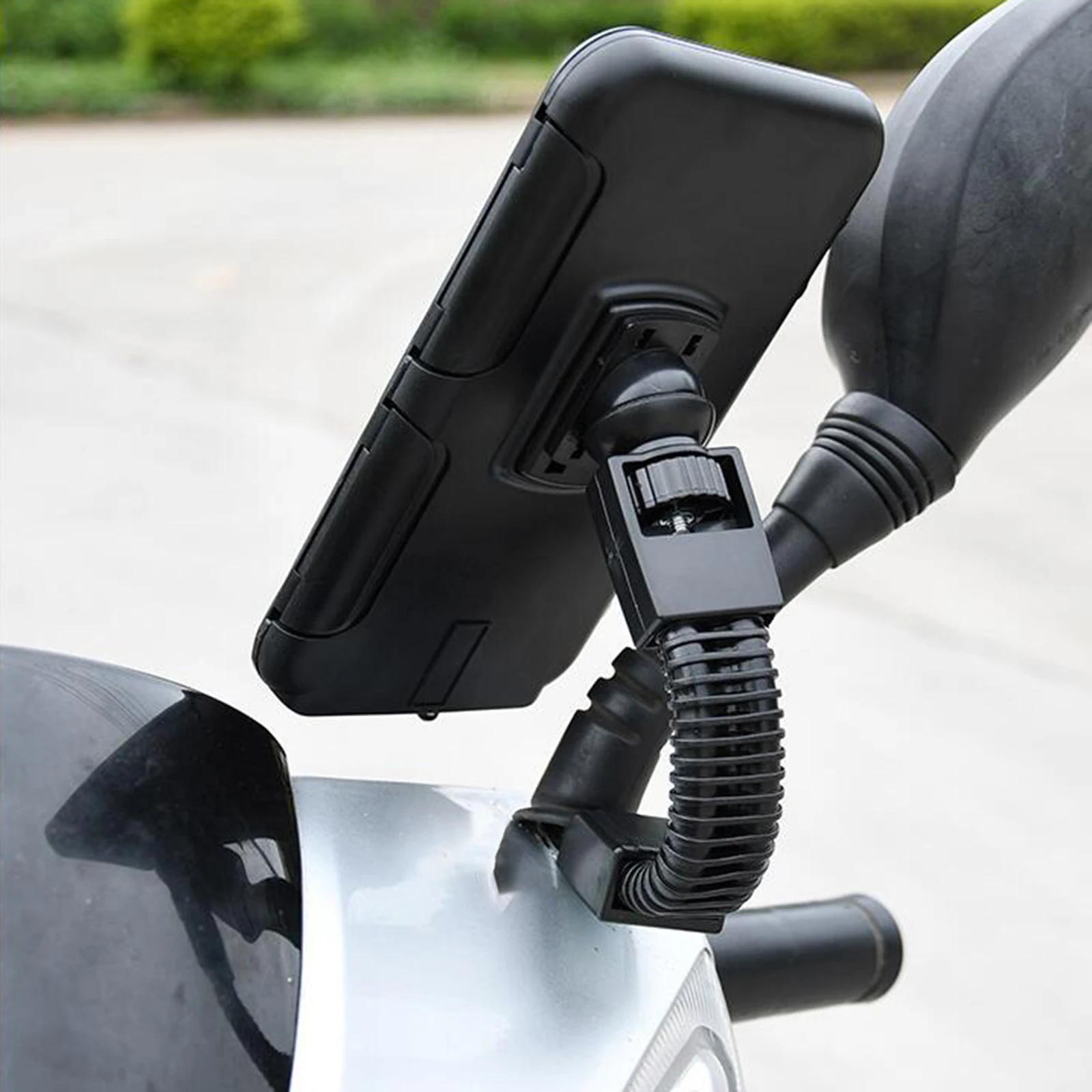 دراجة كهربائية حامل هاتف المحمول دراجة نارية قوس الملاحة المحمول ATV في الهواء الطلق ركوب الدراجات مقاوم للماء حامل ل 6.5/7 بوصة