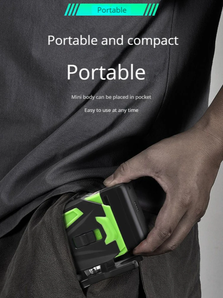 Штатив/поворотный лазер 16-линейный лазер Профессиональный уровень зеленой линии Самовыравнивающийся на 360 автономный