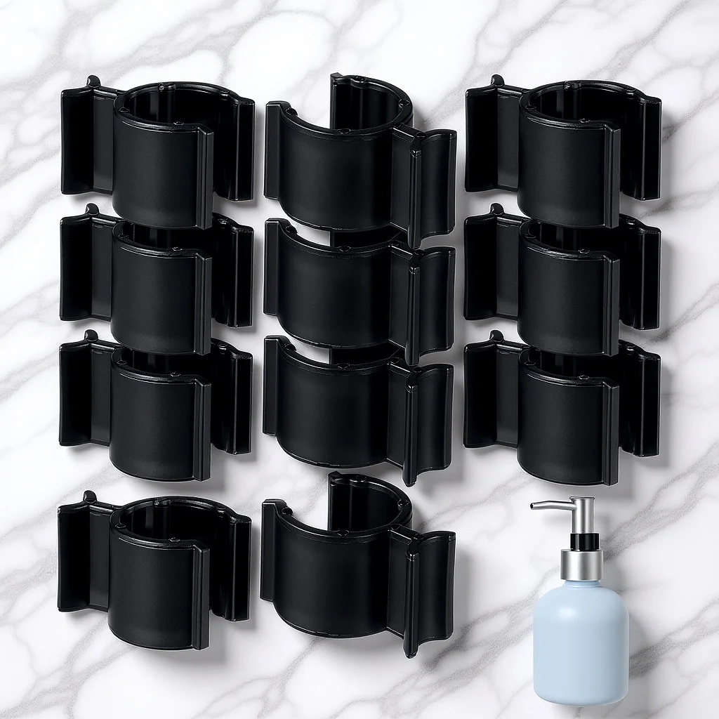 30 Stück Kunststoff-Verschlussklammern für Lotion-Reinigungsölspender, auslaufsicheres Reinigungsöl-Flaschenzubehör, Pumpenzubehör