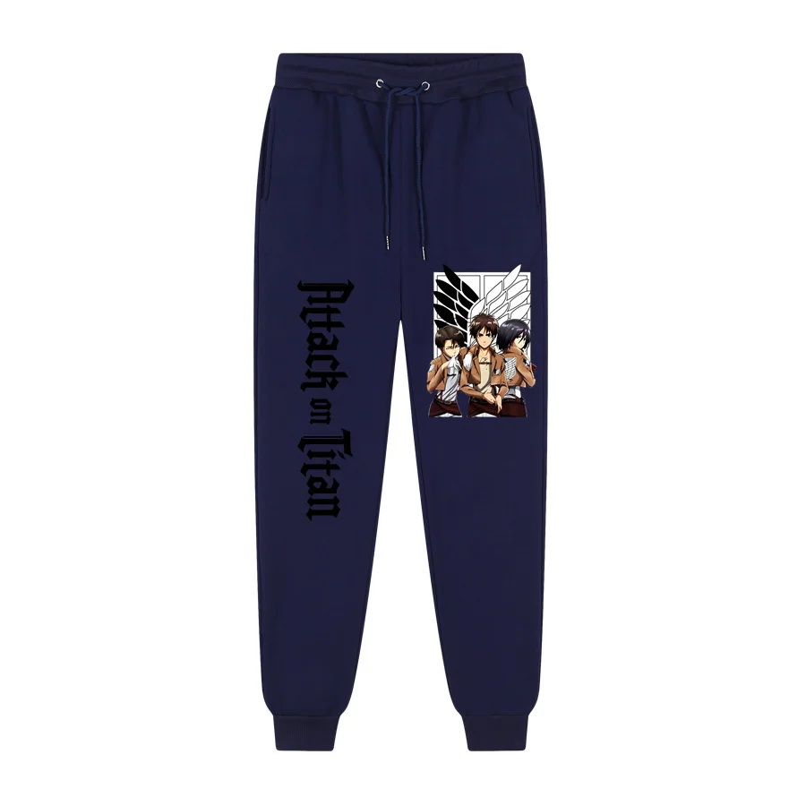 2022Anime Attack on Titan Fashion Print Harajuku Men's Pants Joggers Male Trousers Casual Sweatpants Spring Autumn Fashion Pants