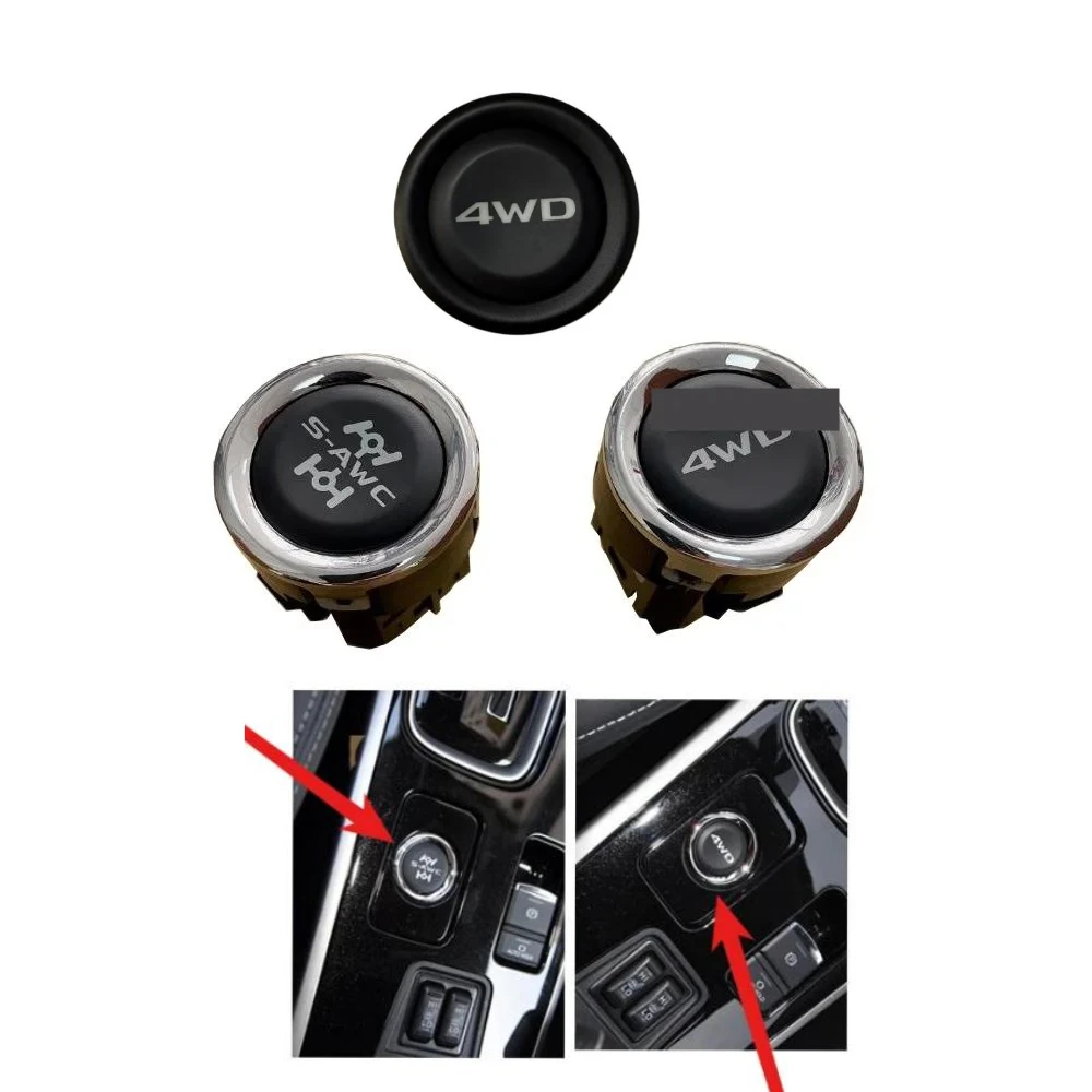

Chrome or Black S-awc Switch 4WD for Outlander 2013-2019 GF0W GG0W 8610A147 for Eclipse Cross GK0W for Asx Ga 2010 Shell