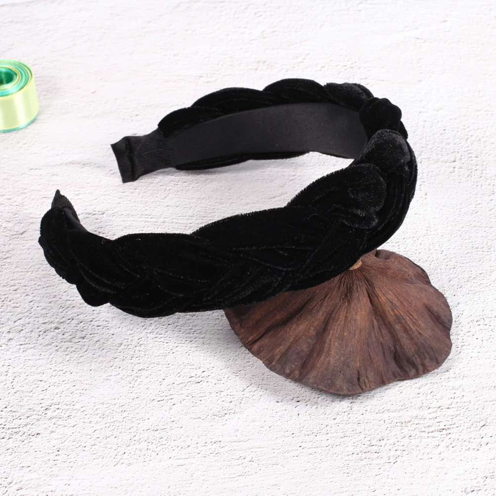 

3 Pcs Headb Girls Headdress Hoop Braid Women Hair Accessories Design Retro Style Women Party Hair Accessories