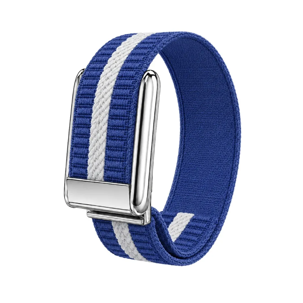 Adjustable Elastic Wrist Band Breathable Replacement Nylon Sport Band Sweat Resistant Cozy for Whoop 5.0 One/Peak/Life(MG)