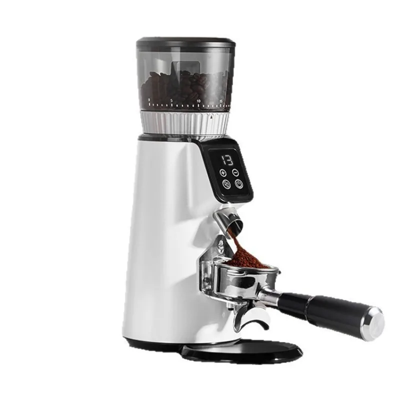 

Электрическая кофемолка, точное помоливание, портативная компактная кофемолка для эспрессо и пуровера, кофемолка для домашнего использования