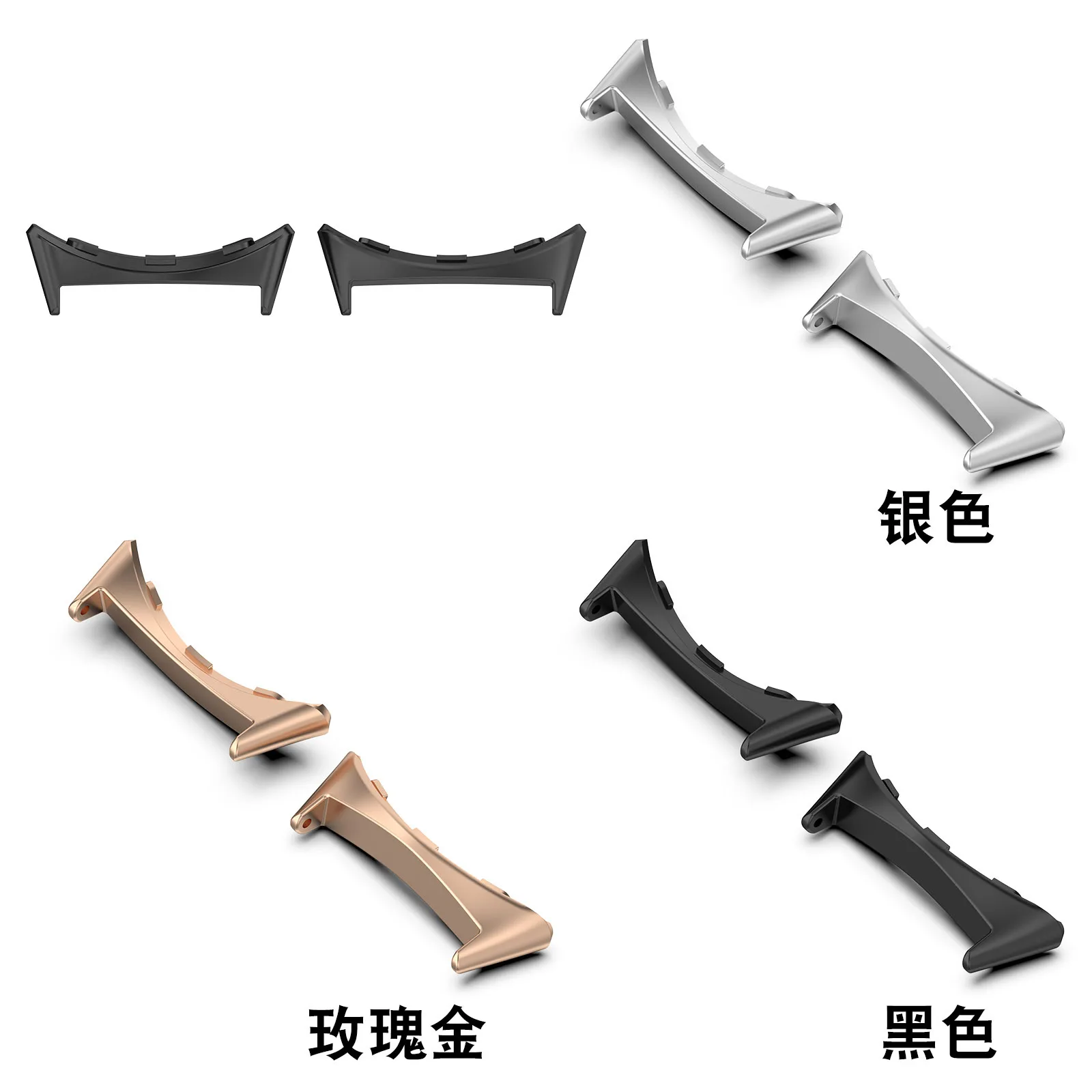 1Pair Watch Strap Connector for Google Pixel Watch 4 3 45mm Watchband Connector for Google Pixel Watch 4 3 2 1 41mm Adapter