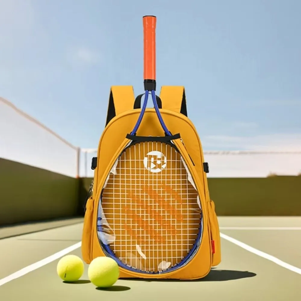 

Multifunctional Tennis Racket Backpack with Shoes Pocket Large Capacity Badminton Rackets Bag Lightweight Waterproof Sports Bag