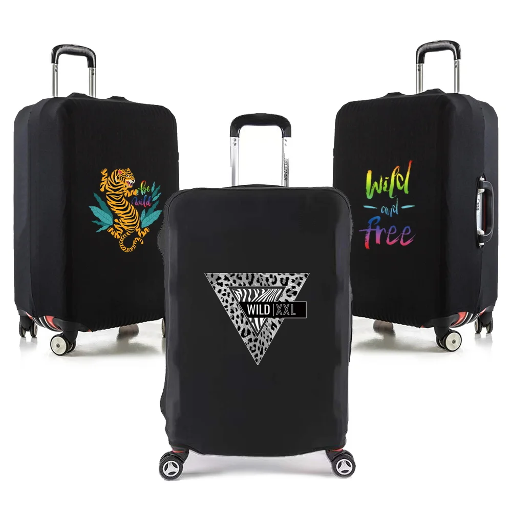 

Trolley Box Cover Wear Resistant Multiple Style Options Luggage Cover Protector 18-32inch Travel Accessories Thick Elastic