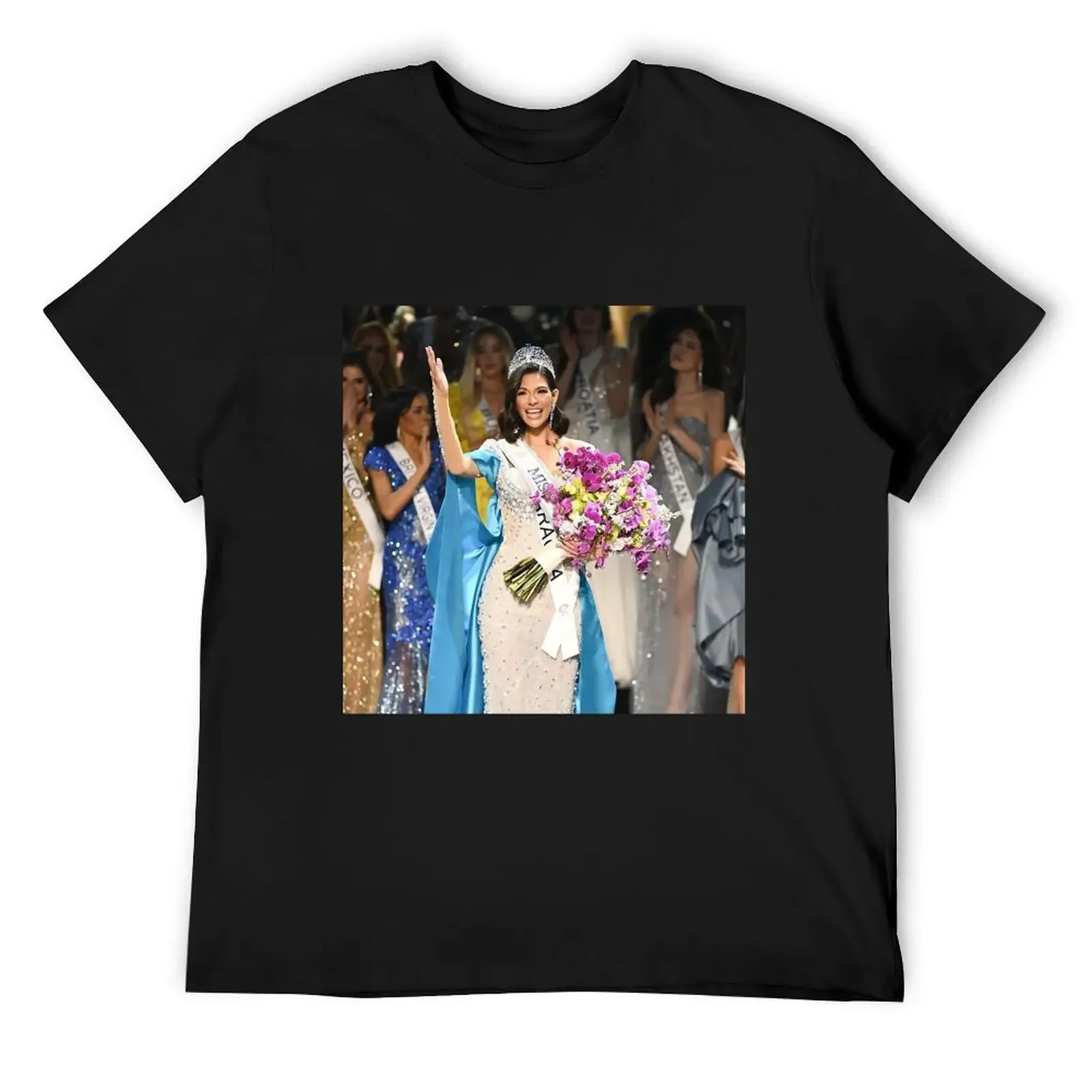 

Miss Universe 2023 T-Shirt quick drying customizeds Blouse custom t-shirts t shirts for men graphic