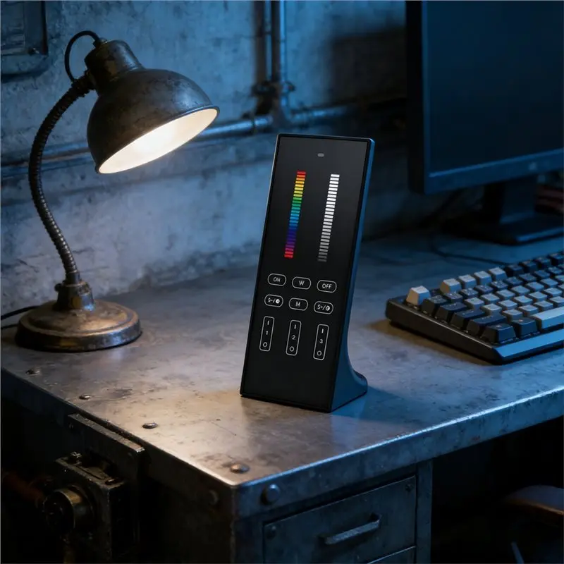 Temperaturen Dimmer Brightness CCT RGB+CCT 2.4G Vertical Remote Controller For LED Strip Light