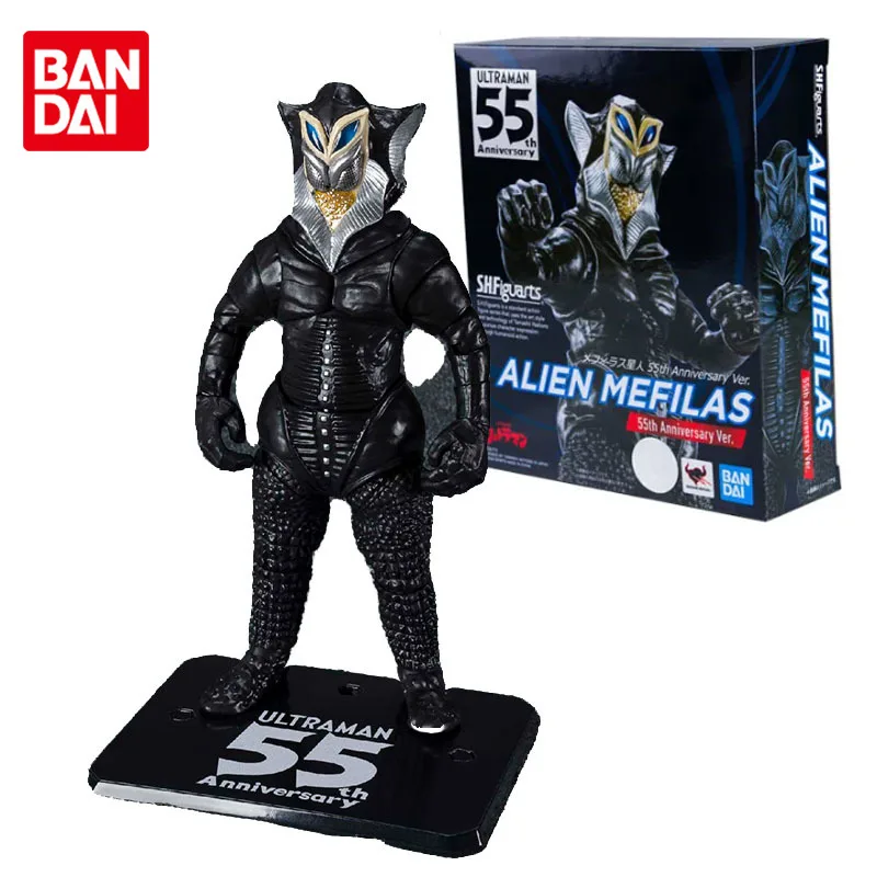 

Bandai Original SHF Alien Mefilas 55th Anime Action Figures Toys for Boys Girls Kids Gift Collectible Model Ornaments