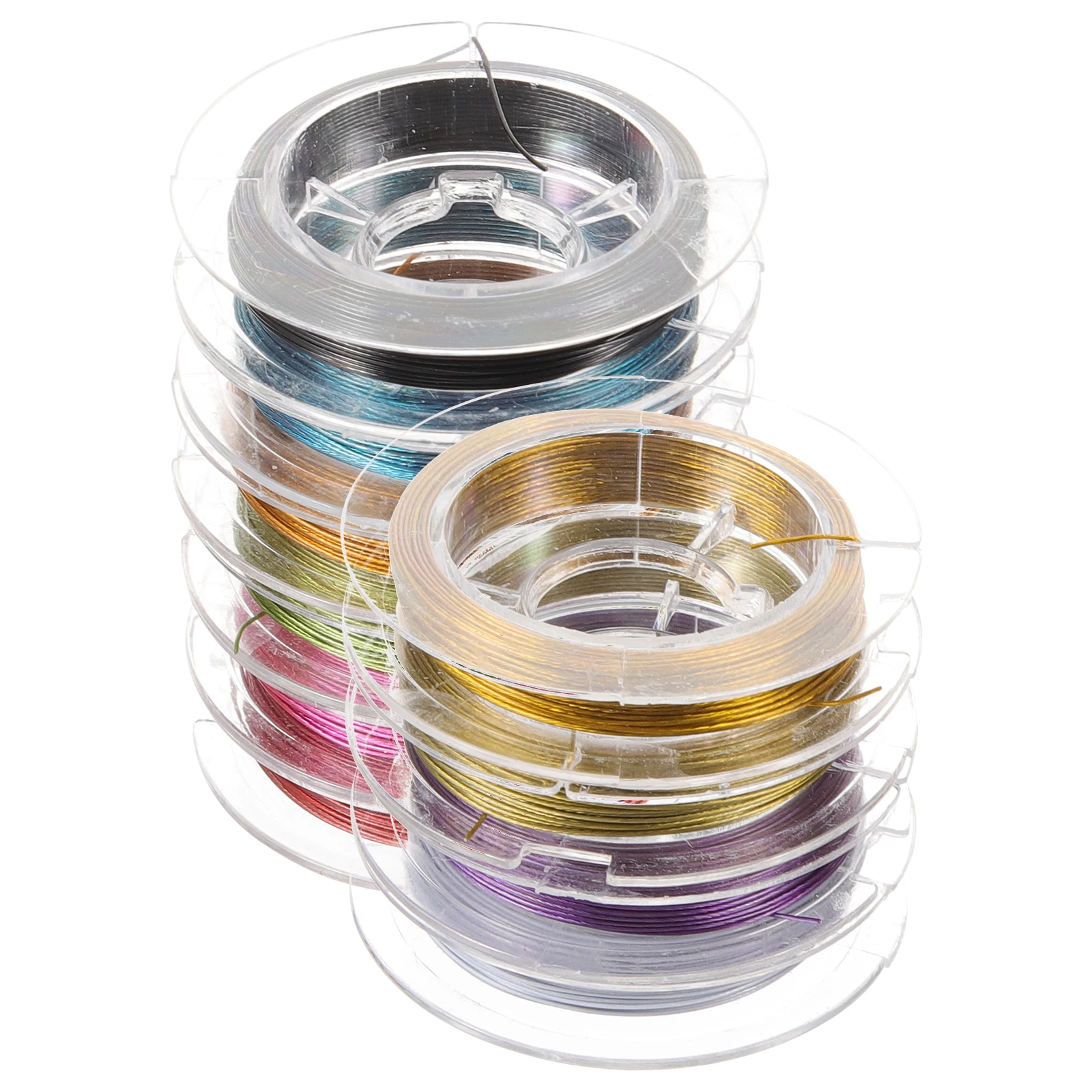 

1 set Multi-Function Steel For Jewelry Making Durable Beading Wire Diy Accessories Cuttable Metal Bead Wire Wear-Resistant