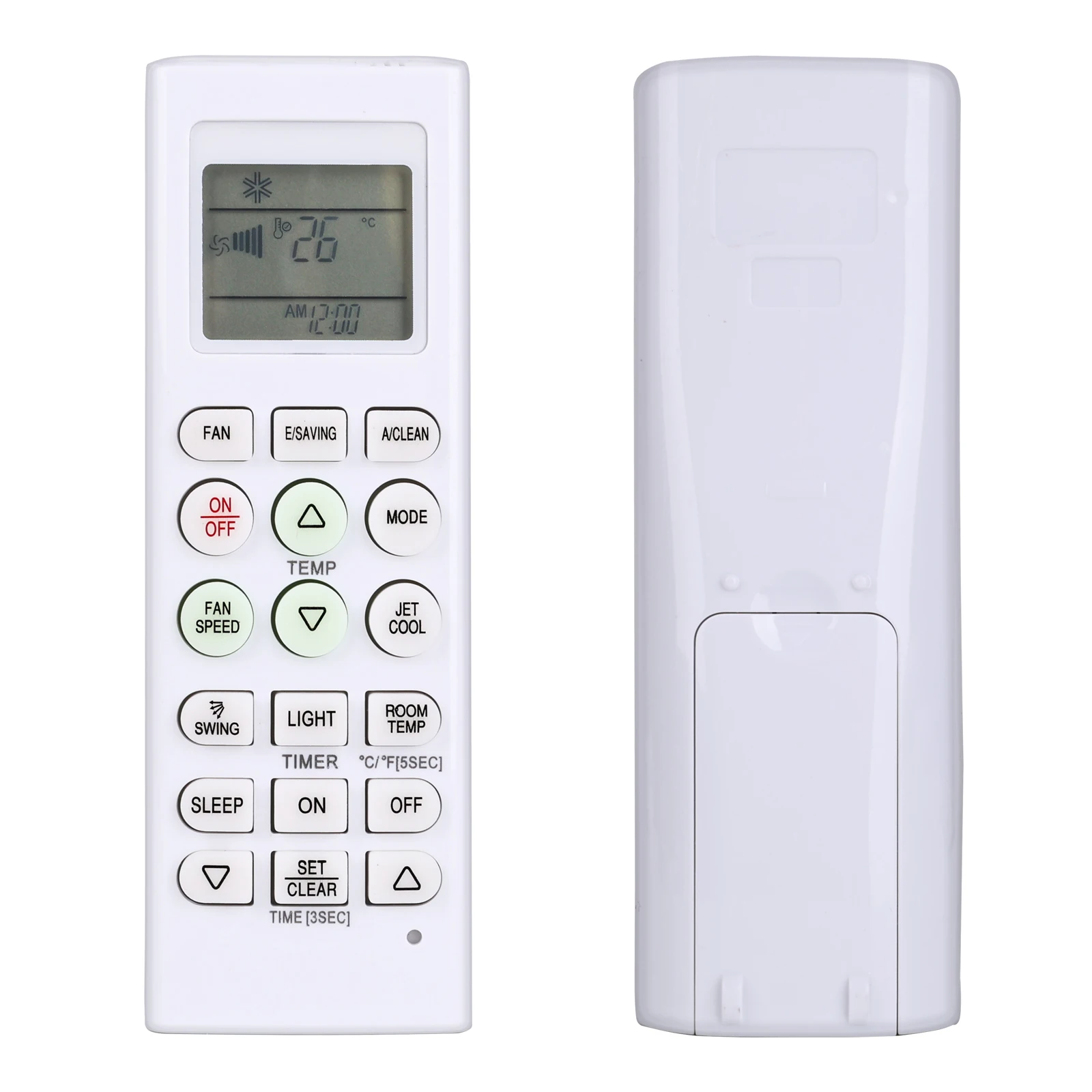 Remote Control for AKB73455716 LSN092HE LSN122HE LSN182HE ASNH091E1H0 ASNH121E1H0 ASNH1835DM0 Room Window AC Air Conditioner