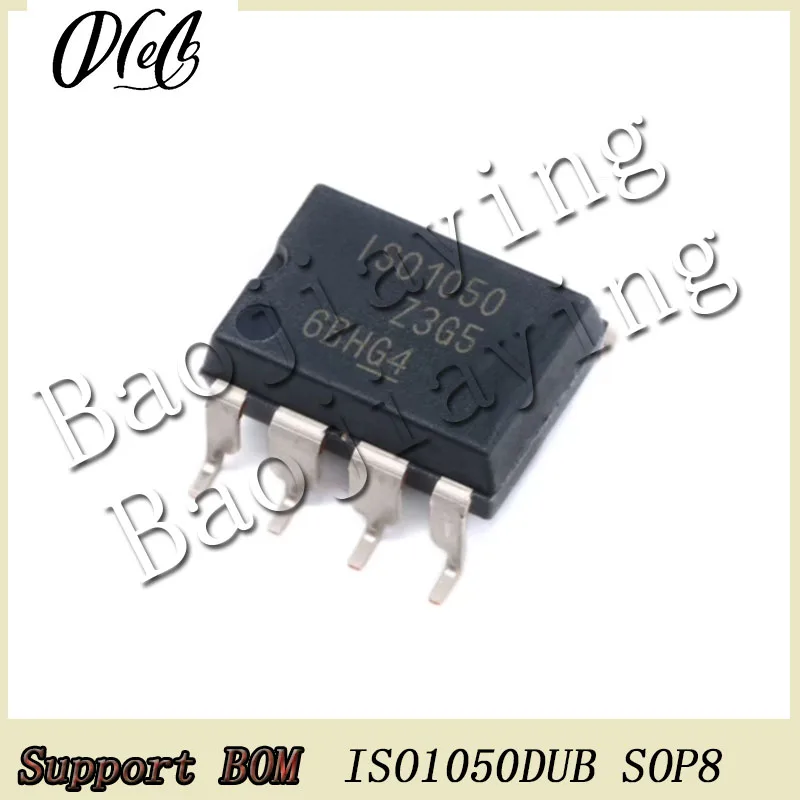 20PCS/Lot ISO1050DUB MARK ISO1050 SOP-8 IC Chip For CAN transceiver