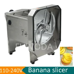 0-10mm Multifunction Slicer For Banana Cucumber SUS Cut Thin Pieces And Long Pieces Machine Commercial Banana Slicing Machine