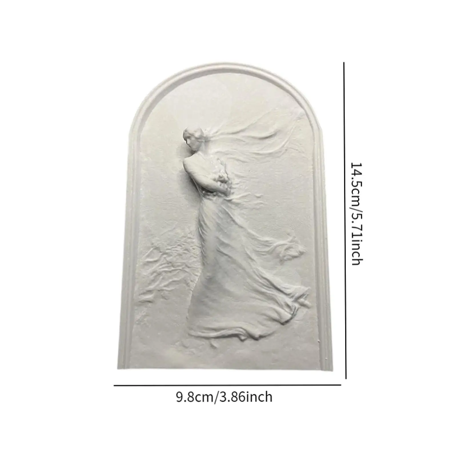 Human Art Figurine Creative Figure Sculpture with Light Fragrance Abstract Character Statue Tabletop Ornament for Cabinet