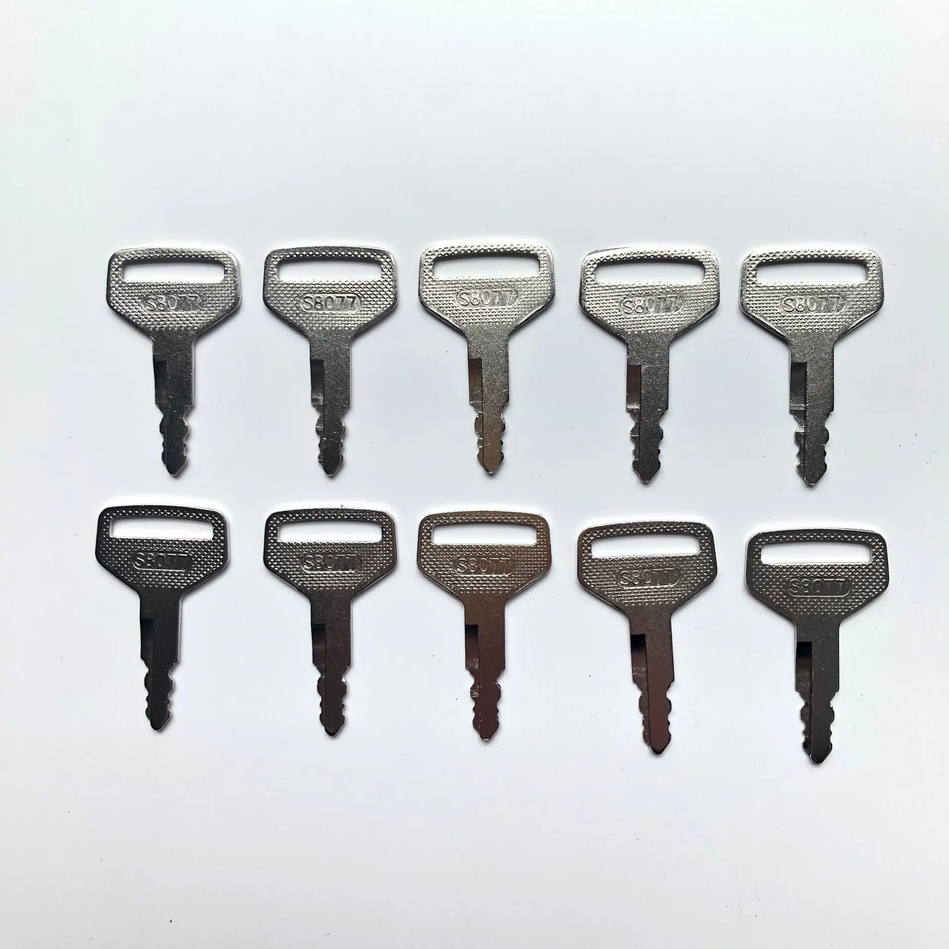 

10PCS S8077 Key 36919-75190 For Kubota M Tractor RTV1100 L3600 L4200 M5040