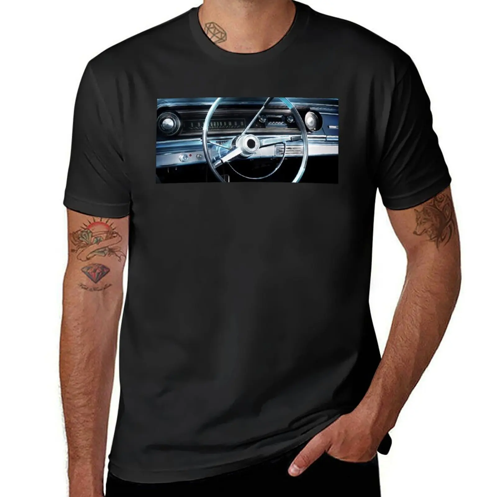 

Classic Car Impala 1965 T-Shirt fashion shirts anime new edition funny t shirts for men