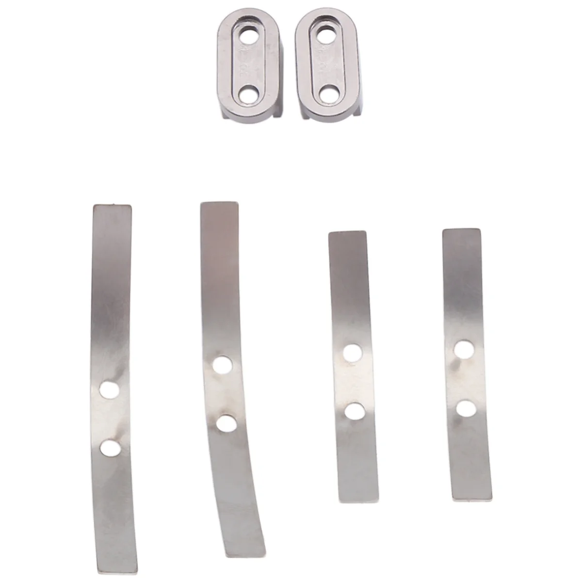 2 paia di molle a balestra in acciaio per assorbimento degli urti sospensione per WPL D12 B14 B24 B16 B36 RC camion parti di automobili accessori