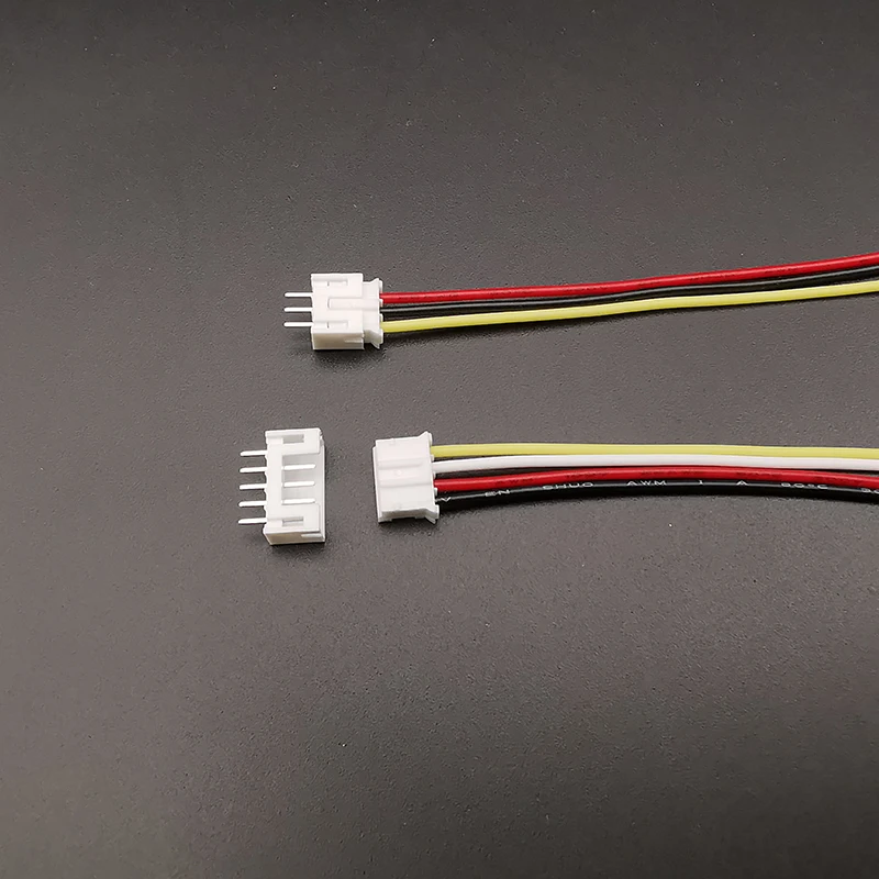 5Sets Mini Micro JST PH2.0 2.0mm Pitch 2/3/4/5/6/7/8 Pin Connectors Female and Male Plug Housing Connector With Wire Cable 26AWG