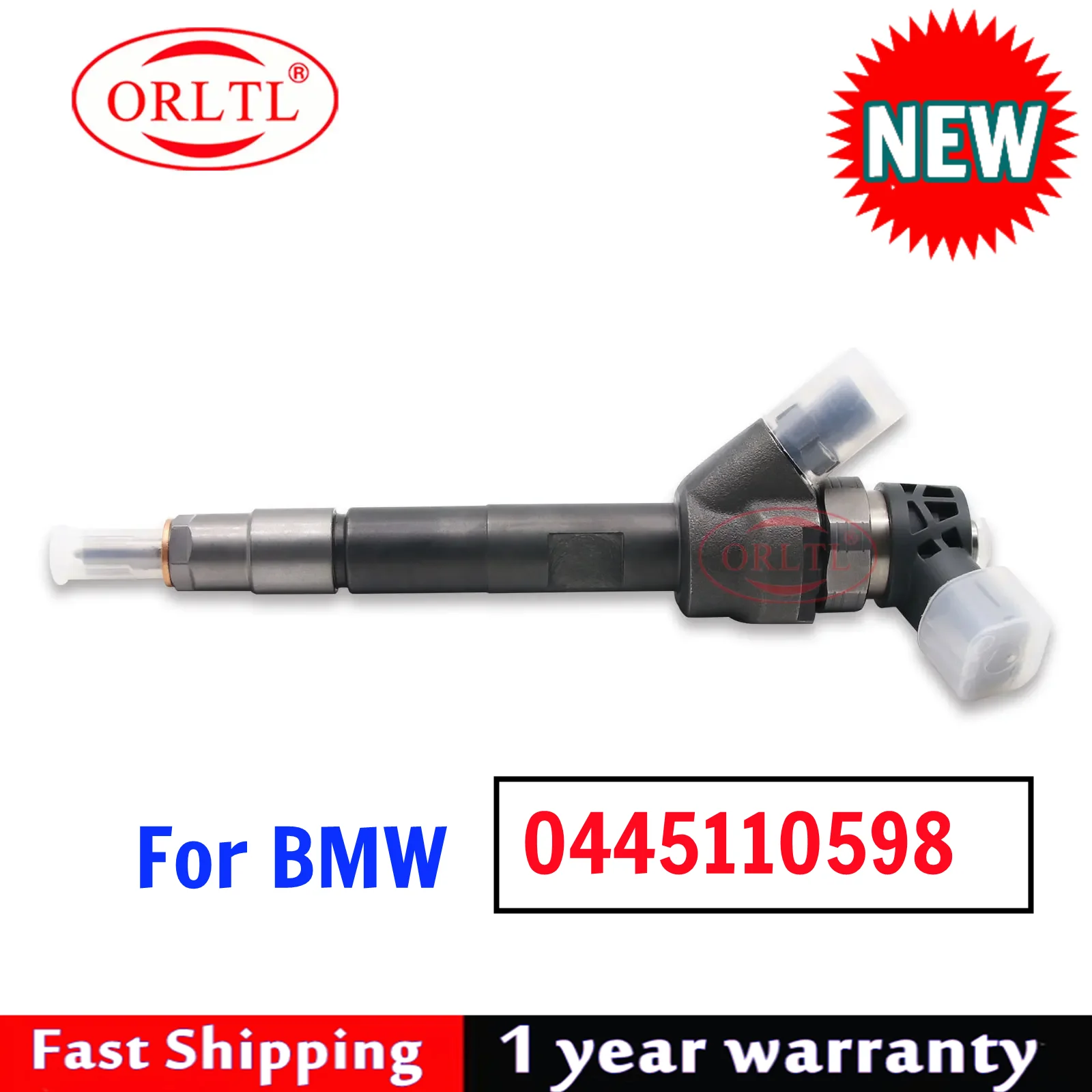 

ORLTL Nozzle 0445110598 0 445 110 598 New Diesel Common Rail Fuel Injector for BMW engine