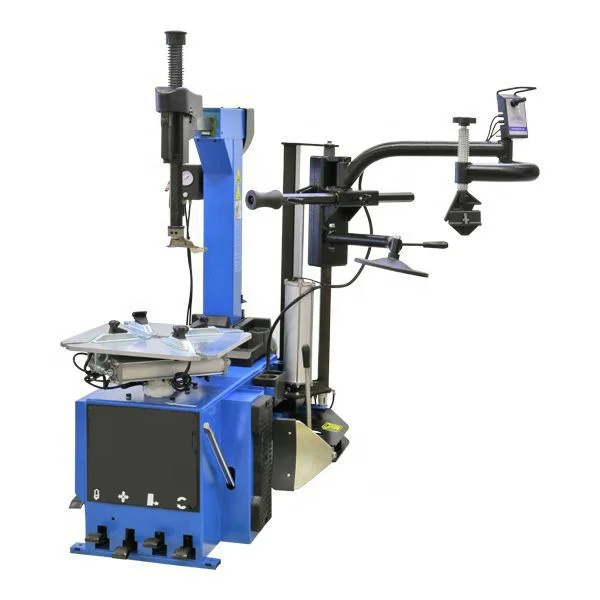 

Wholesale High Quality Automatic Tilting Back Car Tire Fitting Machine Tyre Changer Equipment Car Tire Changer with Helper Arm