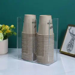 Portavasos desechable para tienda de té y leche, soporte para vasos de papel, soporte para tazas de café, soporte para tazas de leche