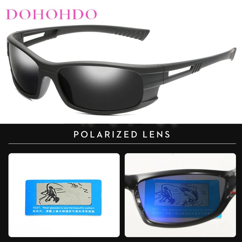 

Rectangle Polarized Sunglasses Men Women UV400 Sports Luxury Brand Designer Car Driver Night Vision Goggles Anti-Glare Goggles