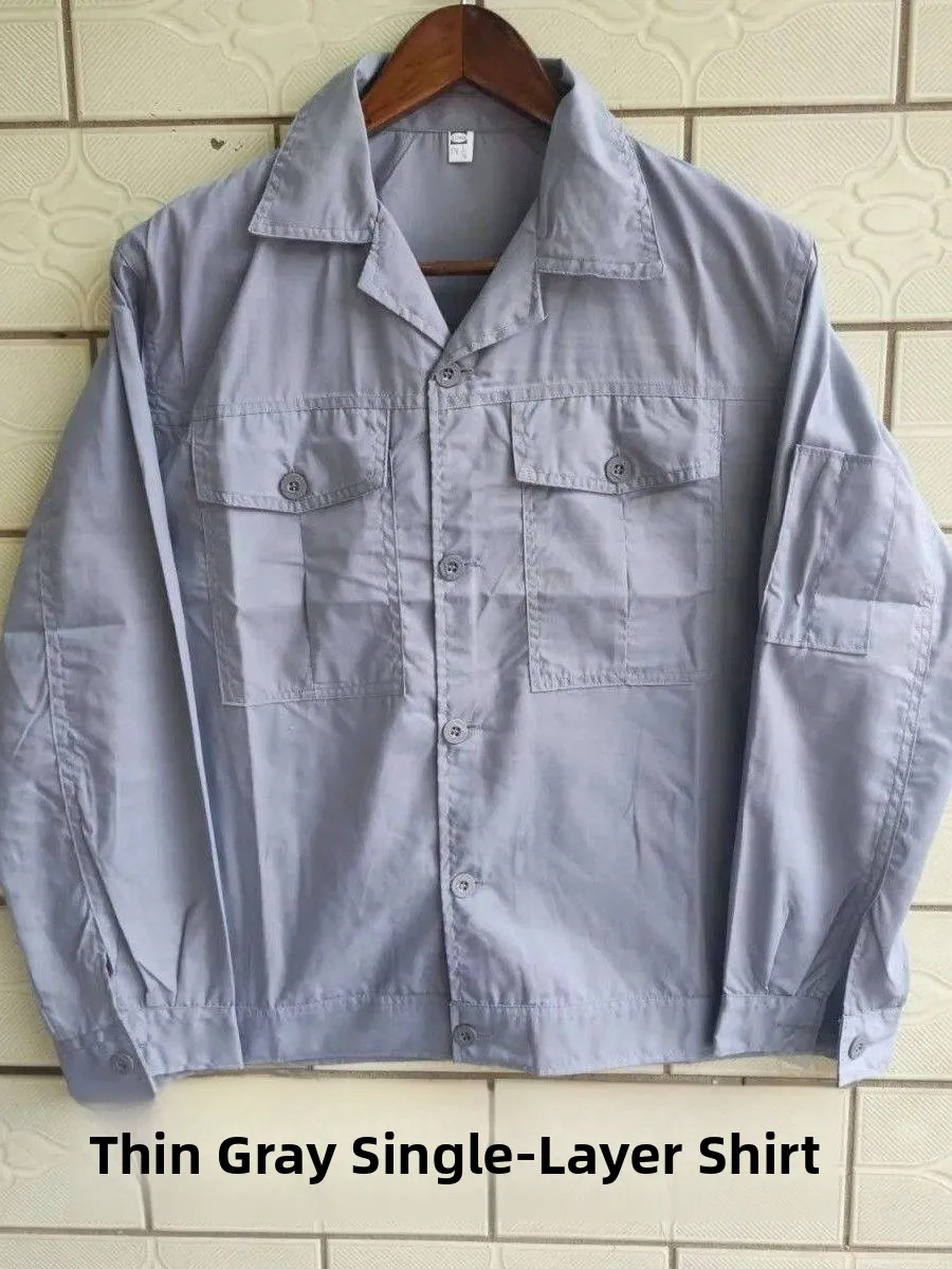 

Легкий, дышащий, удобный комплект рабочей одежды для лета, из прочной ткани, для работников по обслуживанию, средства защиты труда