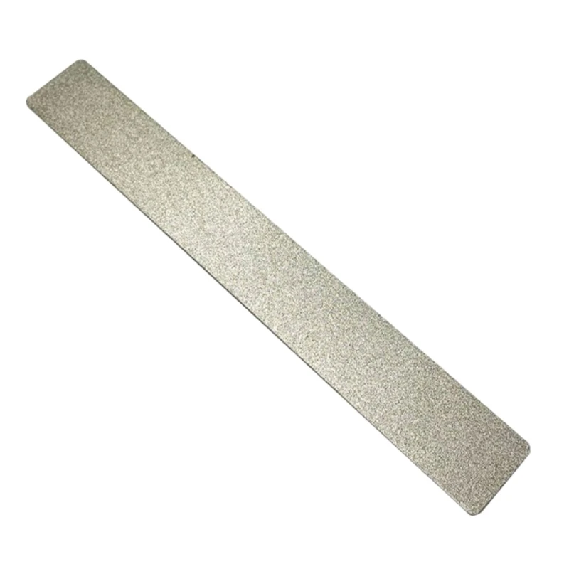 Diamond Coated Rectangular Sharpening Stone Versatile Grinding Tool for Home Repairs, Crafts, Automotive Maintenance