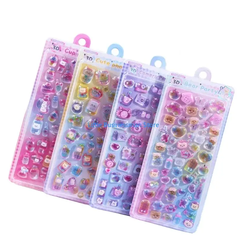3D Sticker Sheets Entzückender Aufkleber für kleine Kinder und Erwachsene M76A – Detail 8