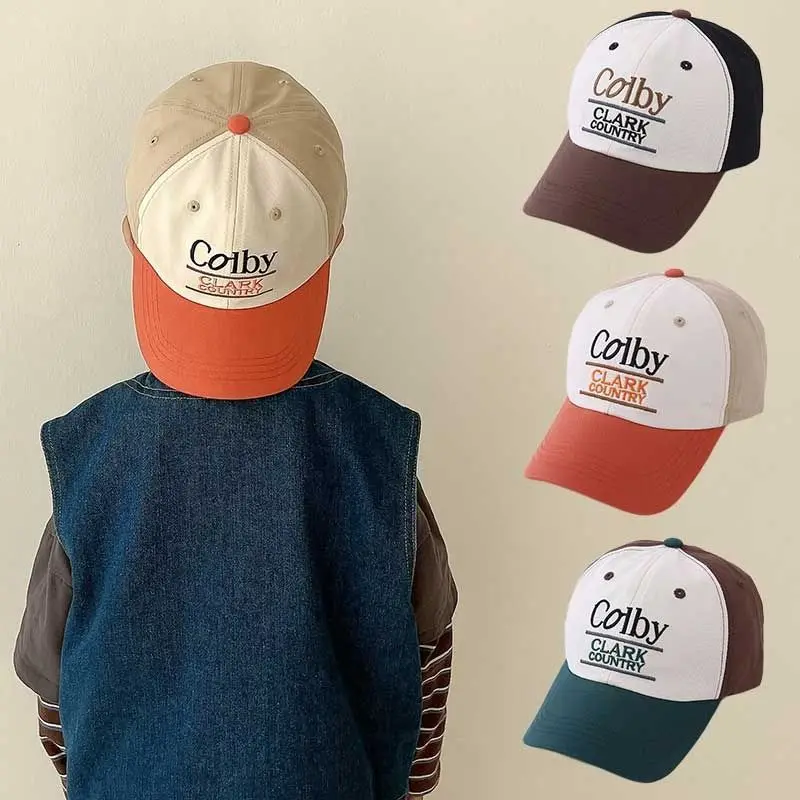 

Kids Hats & Caps Thin Mesh Summer Duck Tongue Hat Breathable Sunshade Hat Fashion Baseball Hats Embroidery Children's Hat