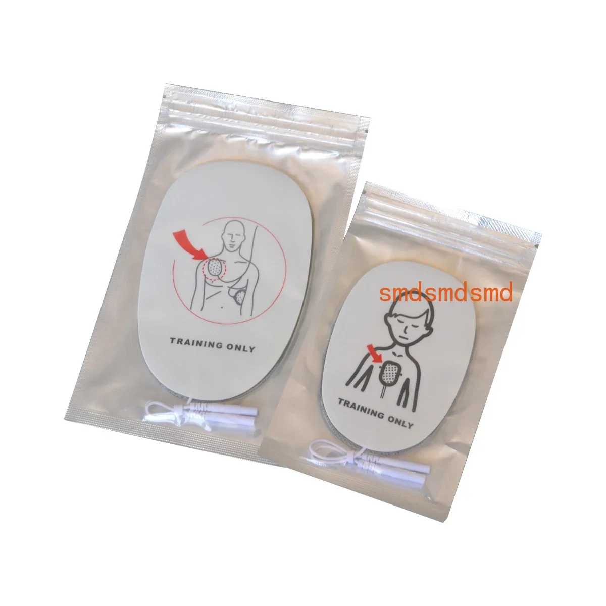 

10pairs Latex Free Foam AED Practi-Trainer Replacement Pads AED Training Replacement Pads