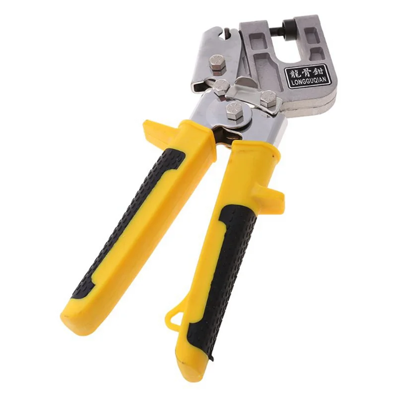 Le pinze a crimpare per perni le pinze per chiglia in alluminio con una sola mano vengono utilizzate per fissare gadget in metallo e strumenti di decorazione