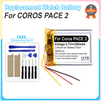 250mAh Replacement Smartwatch Battery for COROS PACE 2