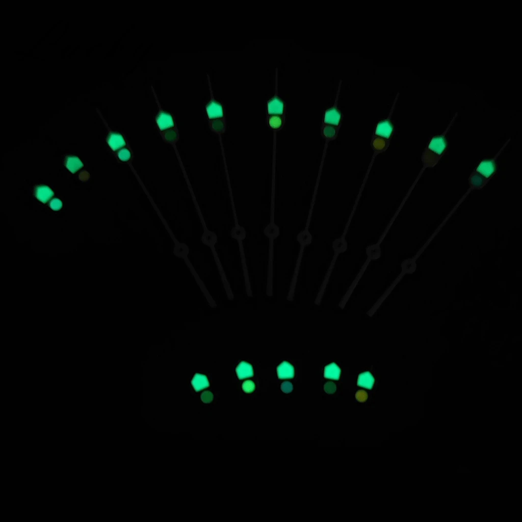 عالية الجودة 13 مللي متر C3 الأخضر مضيئة مؤشر تعديل ساعة اليد اكسسوارات صالح NH34 NH35 NH36 4R 7S حركة