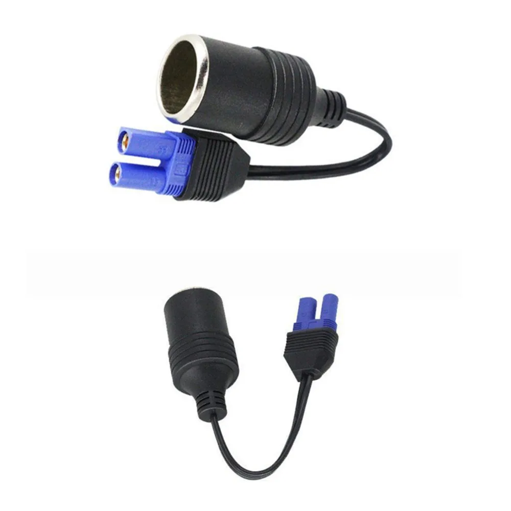 Portable EC5 Cigarette Lighter Socket Adapter Connector For 12V Car Battery Booster Car Jump Starter