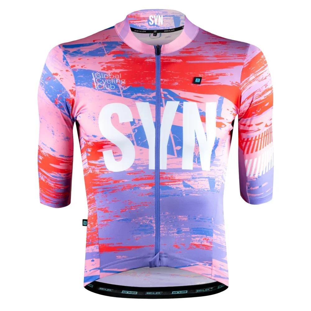 Syn Cycling Jersey Men Bike Top MTB Bicycle Shirt Mountain Road Riding Clothing Cyclist biking summer Blouse Mountain Jersey