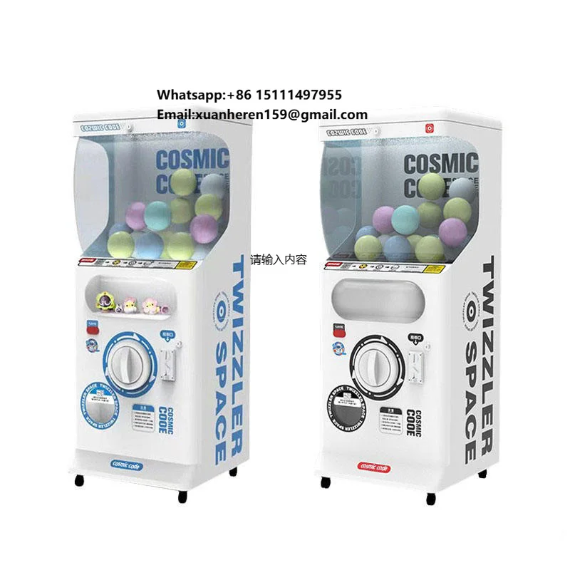 Cosmic Code Large Capacity Coin-Operated Indoor Crane Toy Amusement Capsul Machine High Quality LED Lighting Japanese English