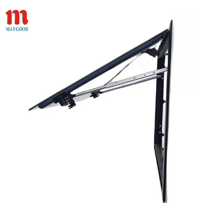 1200x350mm Trailer Travel Rv Camper Side Aluminum Top Hinge Window with Aluminum Inner Fame for Camper Van caravan Custom Sizes