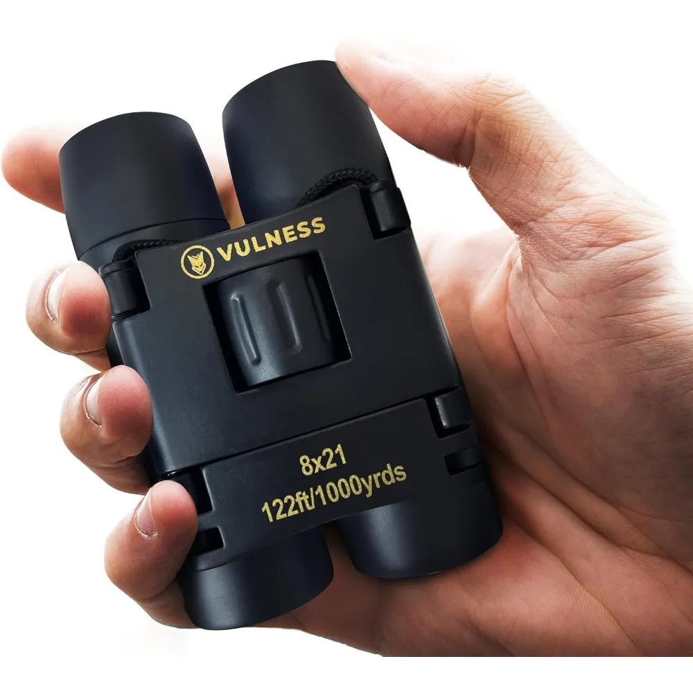 

US Shipping Compact 8x21 Mini Binoculars for Adults Travel Bird Watching Hiking Camping Gear High Powered Small Portable