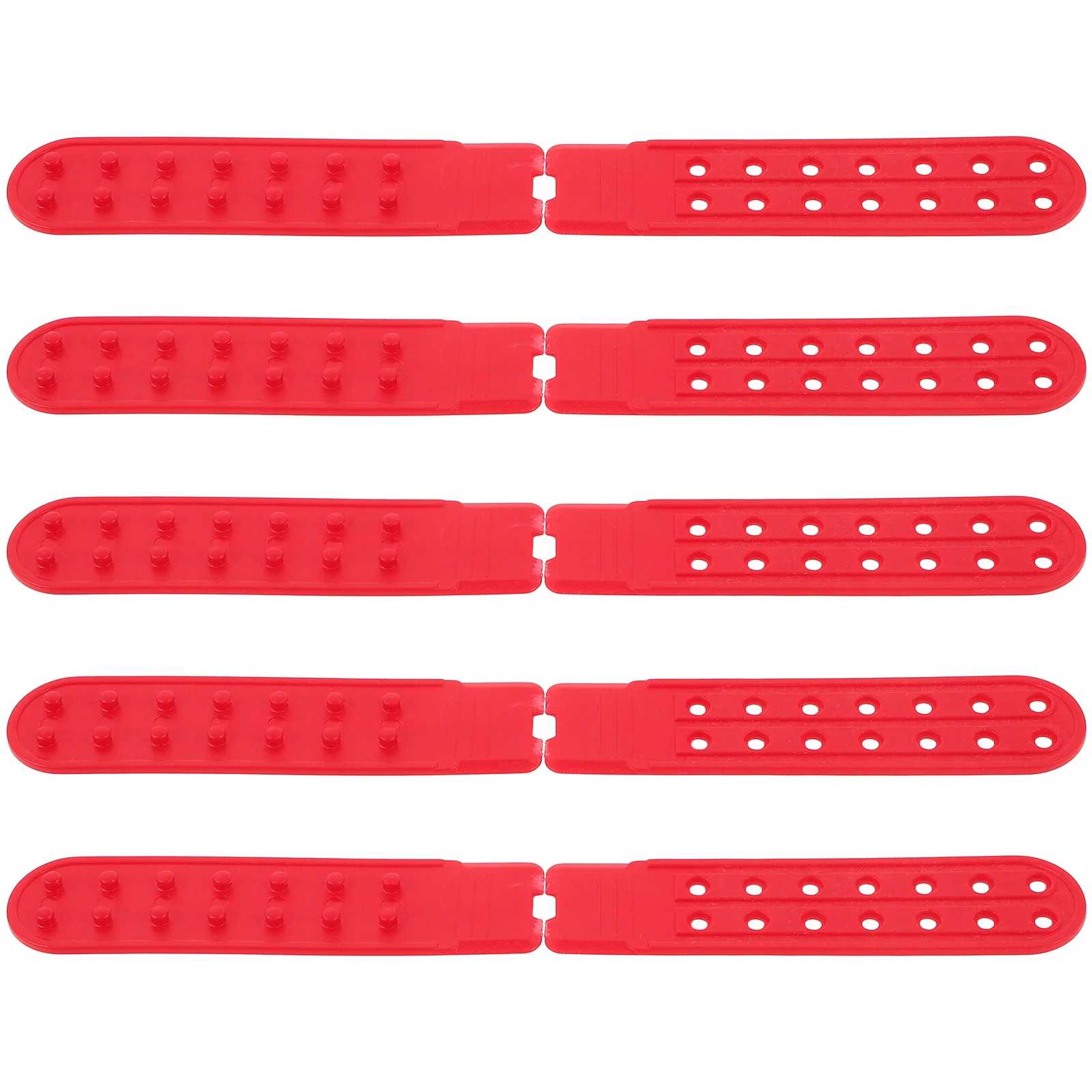 5Sets Hat Buckle Snapback Extenders Adjustable Replaceable Portable Cap Extenders Lightweight Plastic for Baseball Caps Repair