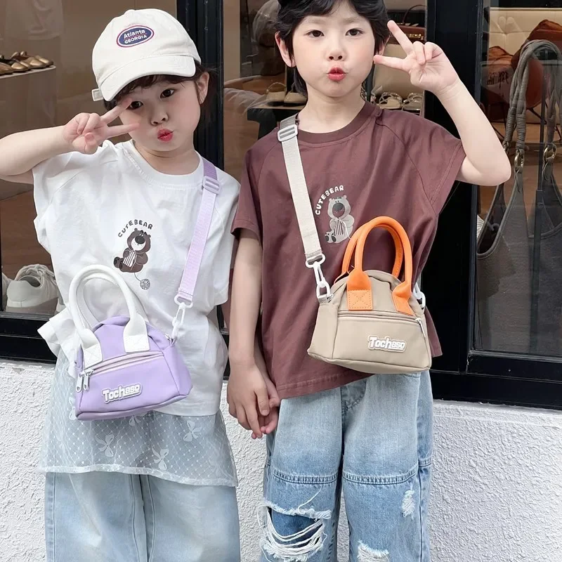 Children Messenger Bag Crossbody Bag for Women Nylon Cloth Handbag Canvas Bags Mother Kids Bags for Girl Purse and Handbags Sac