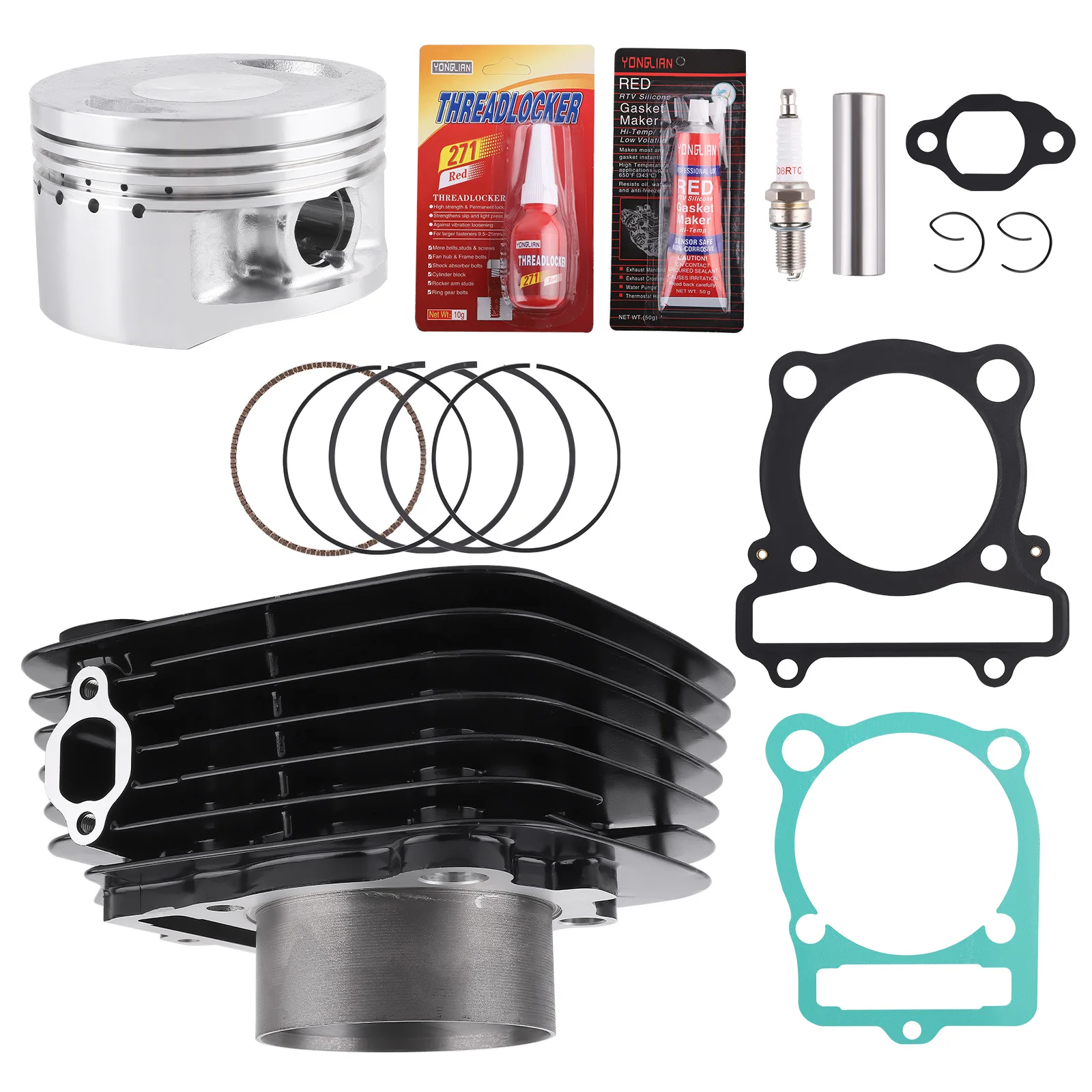 

Cylinder Piston Top End Rebuild Set for Yamaha Big Bear Raptor 350 1987-1999